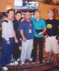 Ridvan, Joe, Kelly, Fari and John at the MAIA 2003 Conference in Las Vegas
